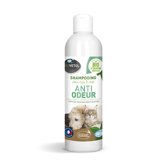 Shampooing anti-odeur chien et chat- Ecosoin Biovetol - Gasco