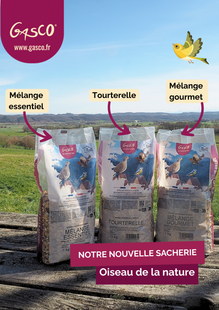 ✨ Nouvelle sacherie pour notre gamme Oiseau de la Nature ✨